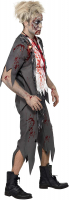 SMİFFYS YETİŞKİN UNISEX BAY BAYAN ZOMBİ KOSTÜMÜ  CEKET EKLİ GÖMLEK KRAVAT PANTOLON ANBALAJINDA  ZOMBIE SCHOOL BOY COSTUME