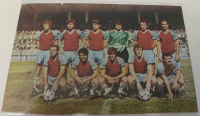 1970 YILLAR TRABZON SPOR FUTBOL TAKIMI TOPLU HALDE RENKLİ OFSET BASKI KARTPOSTAL