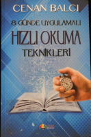 CENAN BALCI 8 GÜNDE UYGULAMALI HIZLI OKUMA TEKNİKLERİ KARTON KAPAK 330 SAYFA 13.5 X 21 CM