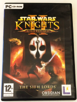 STAR WARS KNİGHT  THE SITH LORDS CD  ORJİNAL KUTUSUNDA KİTAPCIKLI  LİSANSLI 3 ADET PC CD ROM