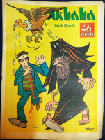 AKBABA SİYASİ MİZAH KARİKATÜR DERGİ 6 ARALIK 1967 SAYI 50