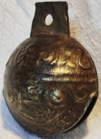 OSMANLI BRONZ ÜZERİ İSLEMELİ GORA CAN GENELDE GELDİGİ BELLİ OLMASI İCİN EVCİL HAYVANLARDA KULLANILAN
