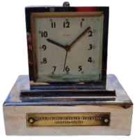 1930 BANKA KOMERCİYALE İTALYANA İSTANBUL İZMİR BANKASI  SAATLİ KUMBARA