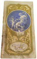1913 CORSETS CEP İCİN TASARLANMIS KUCUK BOYDA NOT DEFTERİ