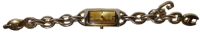 ELİZABETH STAINLESS STEEL BACK NO D0109 ALTIN KAPLAMA QUARTZ BAYAN KOL SAATİ