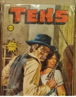 1985 TEKS SAYI 40 TEKS CEYLAN YAYINLARI 69'luk SERİ CİZGİ ROMAN