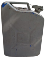 2. DUNYA SAVASI JEEP ASKERİ BENZİN BİDON GALON 25 LİTRE TASIMA KULP CONTALI KİLİTLİ KAPAK