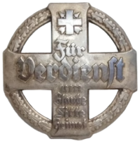 1914-1918 ORİJİNAL ALMAN DEMİR HAÇ 1. SINIF MADALYASI - FÜR VERDİENST UM STAAT, KRIEG, VOLK - 1. DÜNYA SAVAŞI DÖNEMİ