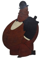 AMCA BEY CEMAL NADİR YARATTIGI KAREKTER DURALİT EL KESİM EL BOYAMA DONEMININ URUNUDUR