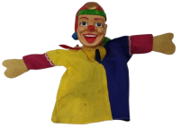 NEŞELİ PALYAÇO PARMAK KUKLASI OYUNCAK PARMAK KUKLA PALYACO