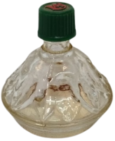 1960-70 DÖNEMİ ORİJİNAL ESMEN SAMAN YOLU KOLONYASI MİNYATÜR ŞİŞE BALIKESİR  ÇOK NADİR