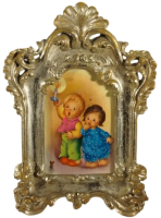 ESTETİK VE ZERAFETİN BULUŞMASI BAROK TARZ REZEN DÖKÜM ÇERÇEVE GUMUS KAPLAMA