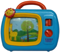 PİCCOLO MONDİ KURMALI MÜZİKLİ OYUNCAK TELEVİZYON BAHCEDE GEZEN ZURAFA ASLAN VE DİGERLERİ