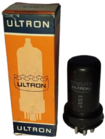 1940 ULTRON 6SQ7 TUBE LAMP  LAMBA VAKUM TÜPÜ RADYO LAMBASI KUTUSUNDA KULLANILMAMIS