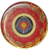 1961 TÜRKİYE OKÇULUK FEDERASYONU NOSTALJİK KOLEKSİYON YAKA ROZETİ