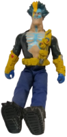 DR X KARAKTERİ VINTAGE 1990 LAR HASBRO ACTION MAN DR X KÖTÜ KARAKTER KOLEKSİYON FİGÜRÜ