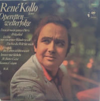 RENE KOLLO OPERETTEN WELTERFOLGE 1 ORİJİNAL 1970 ALMANYA BASKI 33 LUK PLAK