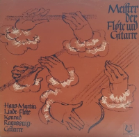 1970 MEISTER DER FLÖTE UND GITARRE KLASİK MÜZİK PLAK HANS-MARTIN LINDE 33 LUK LP ORJINAL BASKI PLAK
