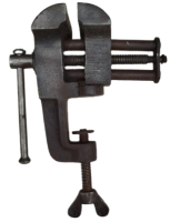 1950 ANTİKA KUYUMCU VE SAATÇİ TİPİ MASA ÜSTÜ VİDALI SICAK DOGME DEMİR EL MENGENESİ