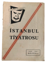İSTANBUL TİYATROSU ''1966/1967 SEZONU'' TİYATRO BROŞÜRÜ ''HALİYLE''