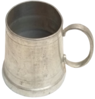 1970 KUPA MALAYSIA EASTERN PEWTER 97% ORİJİNAL ANTİKA BİRA VE KUPA BARDAK