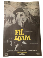 DAVID LYNCH ''FİL ADAM'' FİLM AFİŞİ