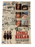 ''LİSELİ KIZLAR'' DÖNEM BASKI FİLM AFİŞİ