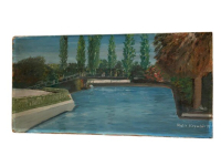 RESSAM ''HALİS KOYUTÜRK ''ISLAK İMZALI TABLO