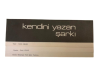İSTANBUL BELEDİYESİ FATİH ŞEHİR TİYATROSU ''KENDİNİ YAZAN ŞARKI'' DERGİ EKİ.
