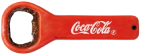 1990 COCACOLA LOGOLU VİNTAGE METAL VE PLASTİK GAZOZ ŞİŞE KAPAK AÇACAGI