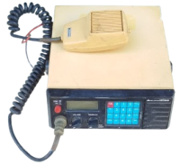 MIDLAND SR7800 VINTAGE MARİN  DENİZ TİPİ VHF TELSİZ VE EL MİKROFONU MAYK
