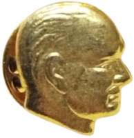 ÖZEL TASARIM ALTIN KAPLAMA MUSTAFA KEMAL ATATÜRK ROZETİ KOLEKSİYONLUK YAKA İĞNESİ