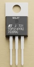 GÜÇ KAYNAKLARINDA KULLANILAN ORİJİNAL MALEZYA ÜRETİMİ TOP214YAI ENTEGRE ANAHTARLAMA GÜÇ BİLEŞENİDİR.10 ADETLİ PAKET