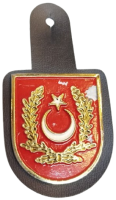 MİLLİ SAVUNMA BAKANLIĞI UNİFORMALARINDA KULLANILAN TARİHİ VE KOLEKSİYONLUK BROVE RESMİ ARMA ÖRNEĞİ.