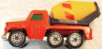 1970 YAPIMI VİNTAGE LESNEY MATCHBOX KIRMIZI BETON MİKSERİ KAMYONU NADİR KOLEKSİYONLUK OYUNCAK