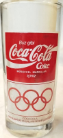 1988 OLİMPİYAT HATIRASI COCA-COLA CAM BARDAK KOLEKSİYONERLER İÇİN EŞSİZ BİR RETRO PARÇADIR 1 ADET BARDAK