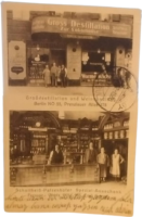 1938 BERLİN POSTA DAMGALI İSTANBUL KADIKÖY ADRESLİ ALMANYA BERLİN TEMA BİRAHANESİ EFEMERA KARTPOSTAL