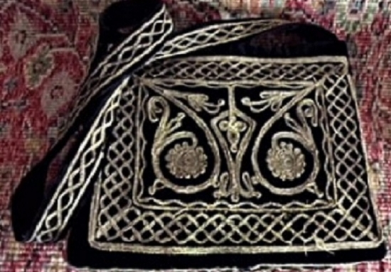 EL YAPIMI TEL KIRMA NAKIŞLI MUSAF KURAN CANTASI KABI OSMANLI MOTİFLİ