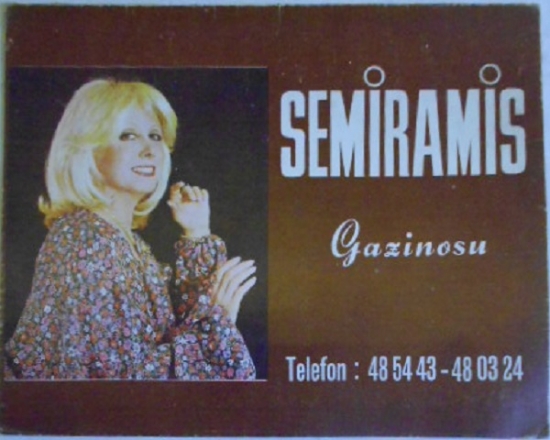  SEMİRAMİS GAZİNOSU ANI FOTOGRAFI SİYAH BEYAZ