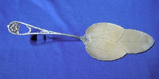  GÜMÜŞ KAPLAMA PASTA SPATULA 