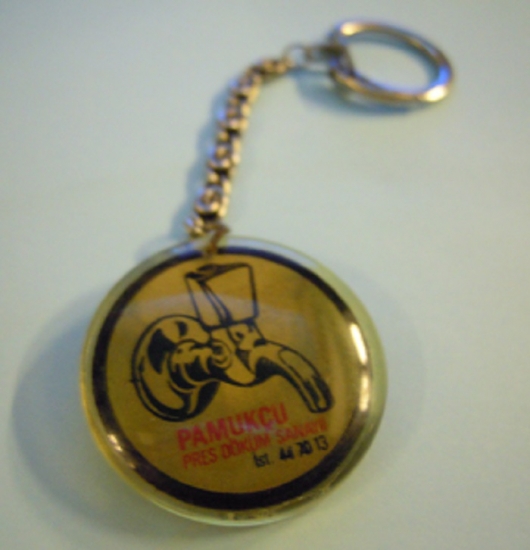 PAMUKÇU PRES DÖKÜM SANAYİİ İST. 44 70 13 ANAHTARLIK