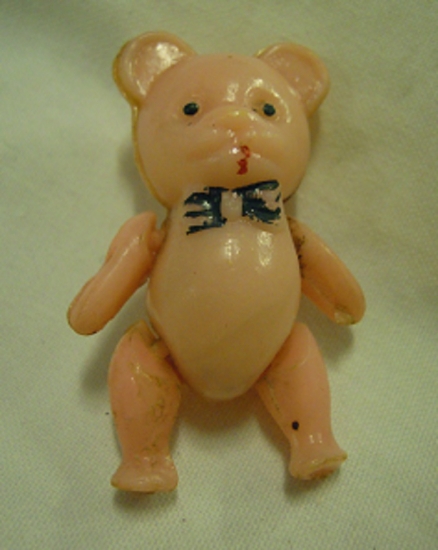 PLASTİK OYUNCAK BEBEK AYI YAVRUSU 