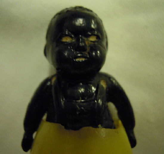 OYUNCAK PLASTİK ZENCİ BEBEK 