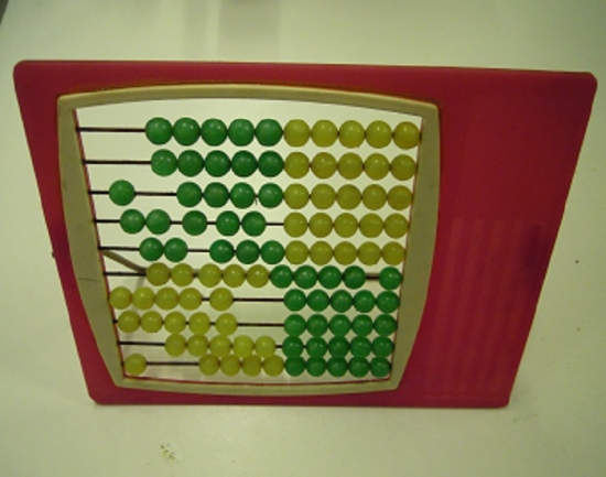 ABAKÜS PLASTİK YERLİ HESAP MAKİNESİ