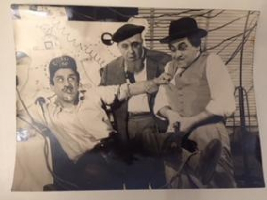 FERUDUN KARA KAYA,VAHİ ÖZ,RUHİ SÖNMEZ CİLALI İBO TİYATRO OYUNUNDAN 