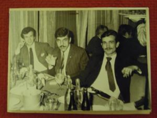 FOTO EMİN BEBEK BELEDİYE GAZİNOSU 27 MART 1969 SİYAH BEYAZ ANI FOTOĞRAFI 