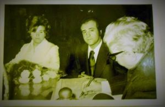 NİKAH KIYIMDA ŞAHİT İMZASI 12 X 18 SİYAH BEYAZ 