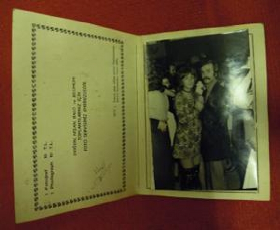 TAKSİM BELEDİYE 26. ARALIK 1970 GAZİNO DÜĞÜN, NİŞAN, BALO VE BİLUMUM TOPLANTI FOTO 