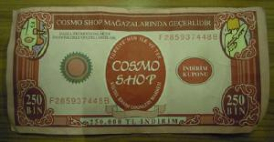 COSMO SHOP MAĞAZALARINDA GEÇERLİDİR 