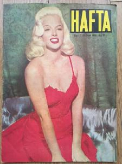 HAFTA DERGİSİ ROSSANA PODESTA 5.SAYI 31 OCAK 1958 75 KRŞ 